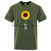 メンズTシャツThe Hunflower of Hope Beauty Beauty Print Men Men Tシャツファッションブランド衣料S-XXXL特大TシャツレギュラースリーブTシャツH240408