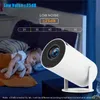 Versão atualizada Hy300 Pro Projecor portátil 8G 2,69 polegadas LCD Full HD Home Theater Projector Smart 180 ° Flip PK Box Android