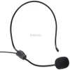 Microphones 1/2 PCS Portable Over The Head Wear a microphone Clip Microphone for Lectures Speech Microphone Headset Phone wheat bee ear mic 240408