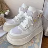 Designer Shoe Rainbow Sugar Original Authentic Lolita Gaobang Sports Shoes Lo Run Cute Omatail Spring Thick Sole ökning i höjd