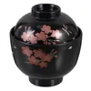 Set di stoviglie ciotole zuppa comode reggini ristorante sushi lidded household giapponese tradizionale