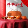 TeAware setleri Çin çay seti persimmon seramik seyahat çantası tepsi iş hediyeleri hızlı fincan hediye