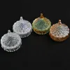 Flüssigkeitsnägelkunst Acrylflüssigkeit Pulver Dappen Schüssel Schüssel Glaskristall Tasse Hold aus Takt Glaswaren mit Deckel für Nagelkunst Manikürewerkzeug