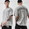 T-shirt maschile Summer Men Fashion Cotton Thirt Vanquish Tops TS Male Casual Y2K O-Neck Women Women Short Slve Harajuku Strtwear T240408