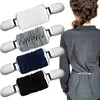 Broscher elastiska klädklipp brosch stift tröja sjalkap för kvinnor flickor kläder