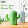 Nawilżacze bezprzewodowe nawilżacz powietrza 1200 mAh Cactus ładowanie przenośnych olejków z aromaterapii dyfuzor akumulator Humidificador