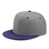 Caps plats ajustés en gros 40 couleurs a réglable Lady Fashion Polyester Plain Baseball Hat Hen Hiphop Blank Sport Cap 240312