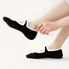 Chaussettes féminines creux de la cheville confortable invisible Pilates Sports bas pour femmes