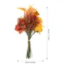Decoratieve bloemen Thanksgiving Bouquet Wedding Decor nepbloem decoreren simulatie niet-geweven stof thuis