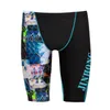 Jinhong marki nastolatek płaski narożny noga długość spodni spodni moda wolny wakacyjny pływanie dla mężczyzn