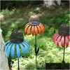 Other Bird Supplies Feeding Outdoor Feeder Pink Orange Coneflower Hummingbird Flower Trough Calopsita Parrot Drop Delivery Home Garden Dhyax