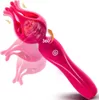 Tentacle Clitoral Vibrator G-Spot vibrerande sexleksak med 10 vibrationslägen, C Spot Stimulator Kvinnor Klitor Massager med tre huvuden, bärbara vuxna leksaker för sex