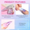 Gel Makartt Jelly Glitter Poly Nail Gel Kit de gel translucide Acrygel Extension d'ongle Gel Ensemble d'aménagement de ongles pour la manucure pour débutants