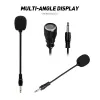Microphones Debra UHF Wireless Lavalier Microphone 50M Range med 30 Selectable Channelsfor DSLR Camera Interview Live Recording