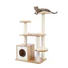 Cat Meubles Scratchers Mtilevel Tree Condo avec Sisalered Scratch Posts P Condos pour chatons chats et animaux de compagnie Drop Livrot Home G Dhbau