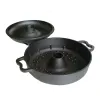 Grills Cast Iron Thickened Roasted Sweet Potato Pot Roasted Corn and Potato Machine Artifact Roasted Sweet Potato Pot for Home Use