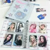 Kawaii Star A5 Binder Pocard Holder Zebranie książki Kpop Idol Po Pocards for Pograph School Spiterery