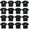 Mens T-shirt Graphic Tee Tech Trapstar Tee Designer LETTRERY Luxury avec des manches courtes à imprimé d'été Vendre des hommes de luxe Haïkyuu vêtements