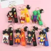 Hot Kids Anime styles Character Jewelry Key Chains Backpack Car Fashion Key Ring Accessories kids gift