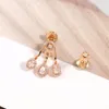 Stud Earrings Brand Vintage For Women Luxury Jewelry Fashion Irregularity Designer Eardrop Pure 925 Sliver Party