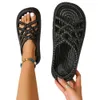 BAŞLIK/Yaz Düz Sandaletleri İçin Boş Zamanlar İçin Yaz Summer Yeni Kalın Sole Küçük Peri İnternet Kırmızı Matsuke Ayakkabıları