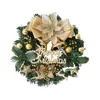 Decorative Flowers Christmas Wreath Farmhouse For Front Door Home Living Room