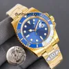 Mężczyźni Watch RLX Mens Watch Top 126610 40/41 mm stal nierdzewna wodoodporna odporna na zarysowanie ceramiczne Sapphire Luminous 3235 Ruch mechaniczny automatyczny zegarek