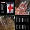 500pcs/bag False Nails French style fully applied and semi applied fake nail patches for nail enhancement, hand worn nail patches, factory wholesale