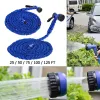 Frame 50ft125ft Garden Slange Expanderbar Magic Flexibel vattenslang EU -slangplastslangar Rör med spraypistol till vattningsbattspray