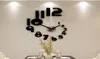 NEW Creative Numbers DIY Wall Clock Watch Modern Design Wall Watch for Living Room Home Decor Acrylic Clock Mirror Stickers8325169