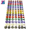 7PCLOT DICE SET HOGE KWALITEIT MEERSCHAPPELIJKE DICE MET MARBLE EFFECT D4D6 D8 D10 D10 D12D20 Dungeon en Dragons DD RPG Custom DICE4336858