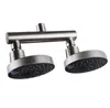 Bathroom Shower Heads Head Double Outlet Manifold With 5 Function Sprayers Metal Swivel Ball Joint W4087281
