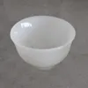 Tazza di salute e benessere di giada bianca fatta a mano in porcellana in porcellana tè sanitario302n ll