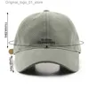 Ball Caps Nowy południowokoreański kapelusz baseballowy miękki top solidny kolor modny letni wizja hat chłopcy i dziewczęta wolny hat hap hap hap kapelusz Q240408