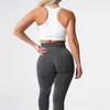 NVGTN Speckled Pandex Spandex Leggingi Kobiety Miękki trening Rajstopy Fitness Stroje Yoga Pants High Waisted Gym Wear 240408