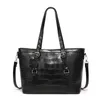 Sac 2024 Brand Sac à main de grande capacité Black Designer Solid Color Zipper