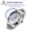 Addiesdive automatische mechanische Mann europäische amerikanische Wirtschafts -Armbanduhr Sier luminöse wasserdichte Uhren Männer