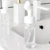 Liquid Soap Dispenser Portable White Transparent Bottle 100ml 120ml 150ml Makeup Remover Facial Cleanser Foaming