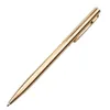 30 st 1,0 mm kulspetspenna eller påfyllning 100 st metalliskt signatur Business Office Gift Pen Pen Gold Silver Rose Gold Good Feel 240320