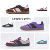 Fashion brand leopard print lulu mens and s hair non-slip outsole Fashion 23 years of classic mens and womens casual shoes