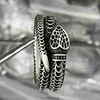 70% Rabatt auf 2023 neuer Luxus hochwertiger Modeschmuck für Spirit Snake Sterling Silber Classic Animal Zodiac Series Boutique Paar Ring