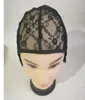 Female Lace Wigs Caps Net Cap Headgear Hat With Adjustable Strap Black Mesh Material Wig Headgear Mesh Grid Hair Extension7502370