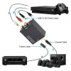 Convertisseur Grwibeou Analog au numérique ADC Convertisseur Optical Coax RCA TOSLINK ADAPTER ADAPTER SPDIF ADAPTER SPDIF pour Apple TV pour Xbox DVD