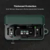 Tillbehör Silikonfodral för DJI Mic Wireless Microphone Protective Sockproof Shell för DJI Mic laddbox med ryggsäckskrok