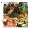 シャワーカーテンAlma-Tademaバラの装飾的な布のカーテン