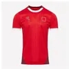 Nuova casa in trasferta 2024 Svizzera 2025 Maglie da calcio Euro Elvedi Akanji Zakaria Sow Rieder Embolo Shaqiri Widmer Calcio Shirt Swiss Steffen Uniforms Kit Kit Kit