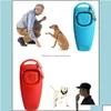 Treinamento para cães Obediência Apito para animais de estimação e filhote de cachorro Stop Stop Barking Ajuda Tool portátil ProLier Pro HomeIndustry Drop Drop Home Gard Dh14s