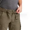 Pantalage de cargaison en coton extensible en gros confortable et élégant utilisé pour le camping / randonnée / randonnée / pantalon de fret masculin