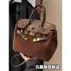 Birkinbag Designer 7A TOTES Wysokiej jakości torba ręczna dla kobiet Crossbody Autumn/Winter Style Bag JD1K