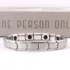 Stainless Sier Titanium Steel Energy Germanium Bracelet Jewelry